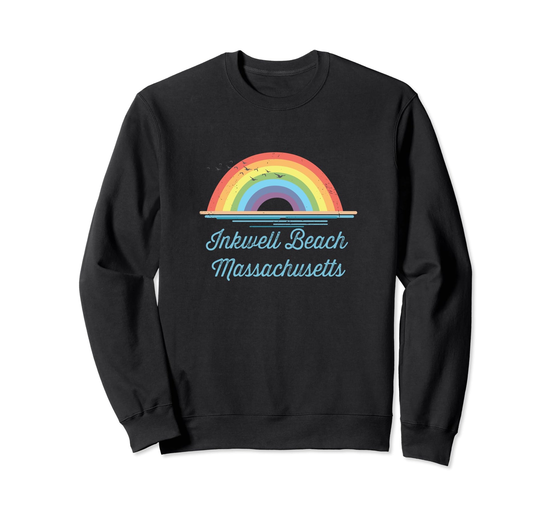 Inkwell Beach Massachusetts Sweatshirt - Aesthetic Graphic Men Women - T-Shirt, Sweatshirt, Hoodie