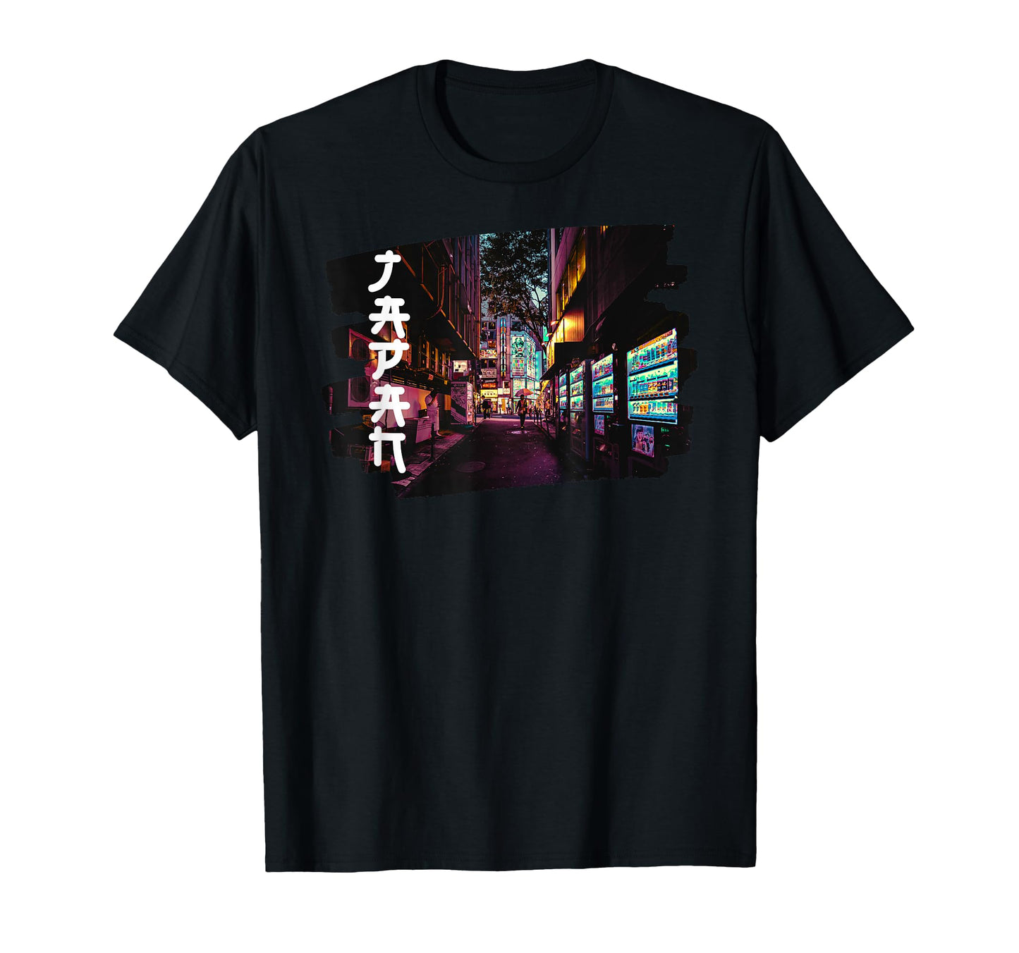 Aesthetic Tokyo Street Art Vaporwave T-Shirt - Aesthetic Graphic Men Women - T-Shirt, Sweatshirt, Hoodie