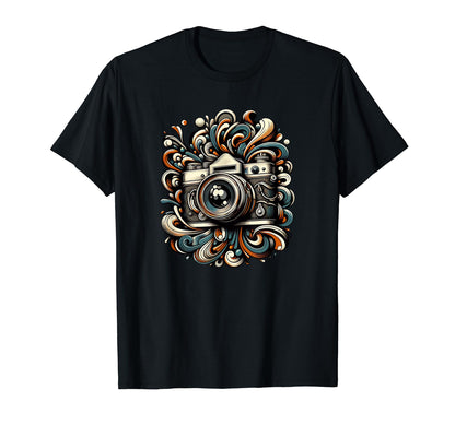 Camera Photographer Designs Hoodie - Trendy Graphic for Adults - T-Shirt, Sweatshirt, Hoodie