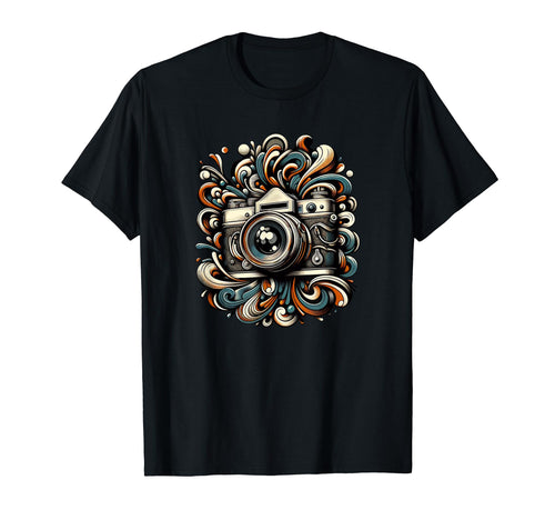 Camera Photographer Designs Hoodie - Trendy Graphic for Adults - T-Shirt, Sweatshirt, Hoodie