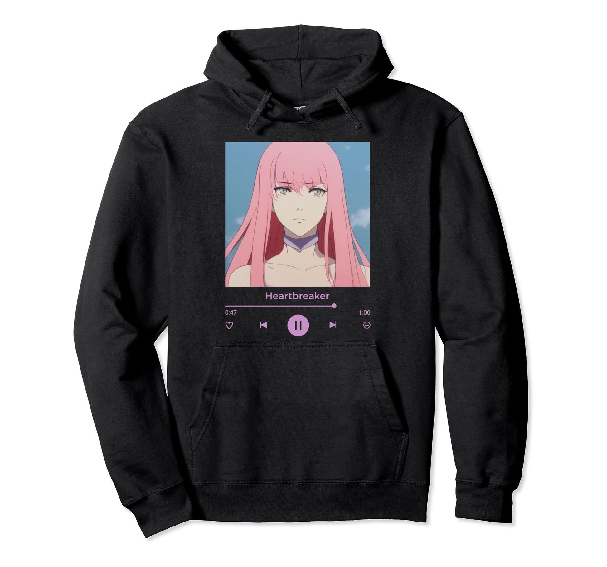 Anime Art Music Aesthetic Lover Hoodie - Fun Novelty Design Men Women - T-Shirt, Sweatshirt, Hoodie