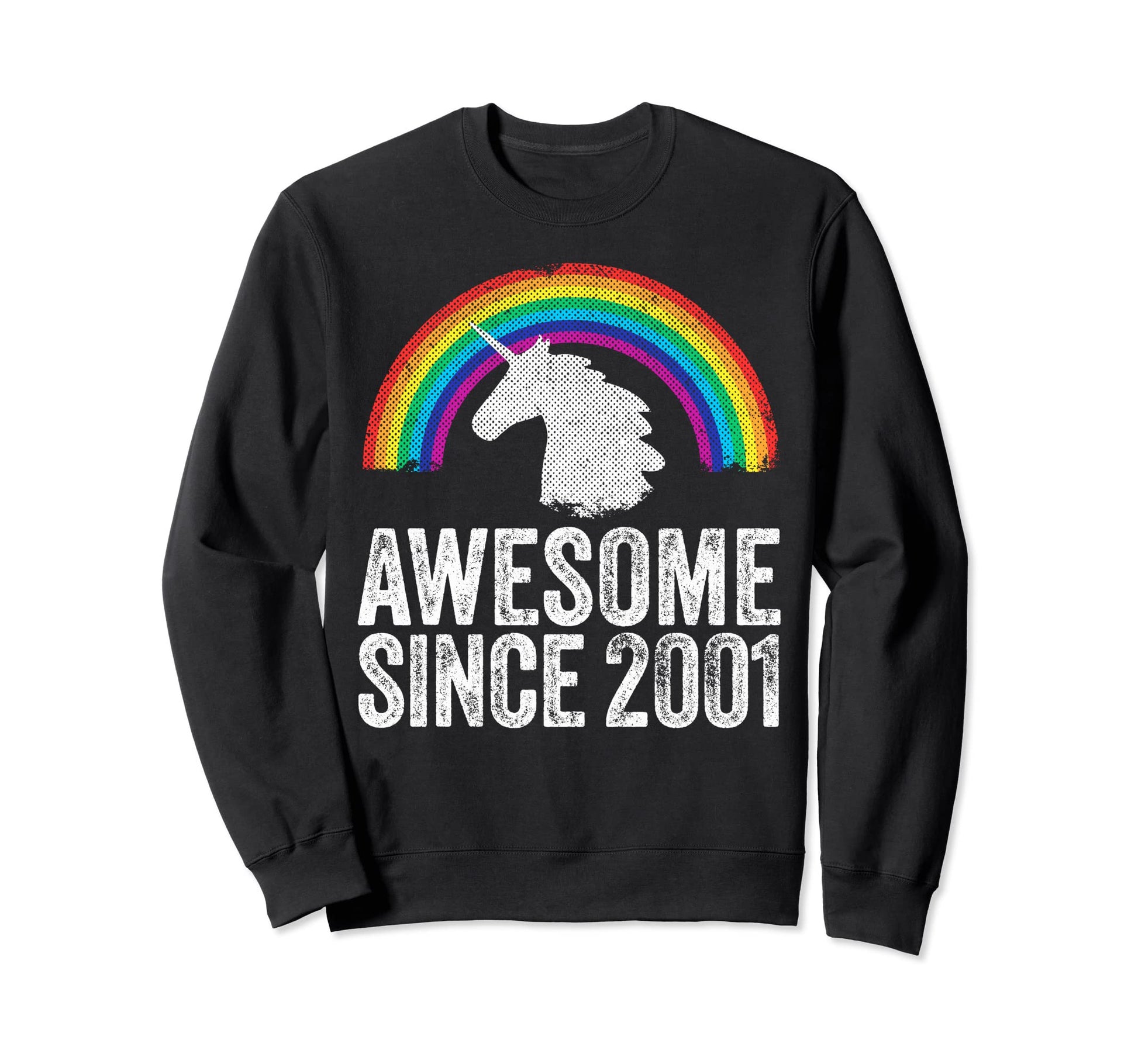 2001 22Nd Birthday Gift 22 Years Sweatshirt - Aesthetic Graphic Men Women - T-Shirt, Sweatshirt, Hoodie