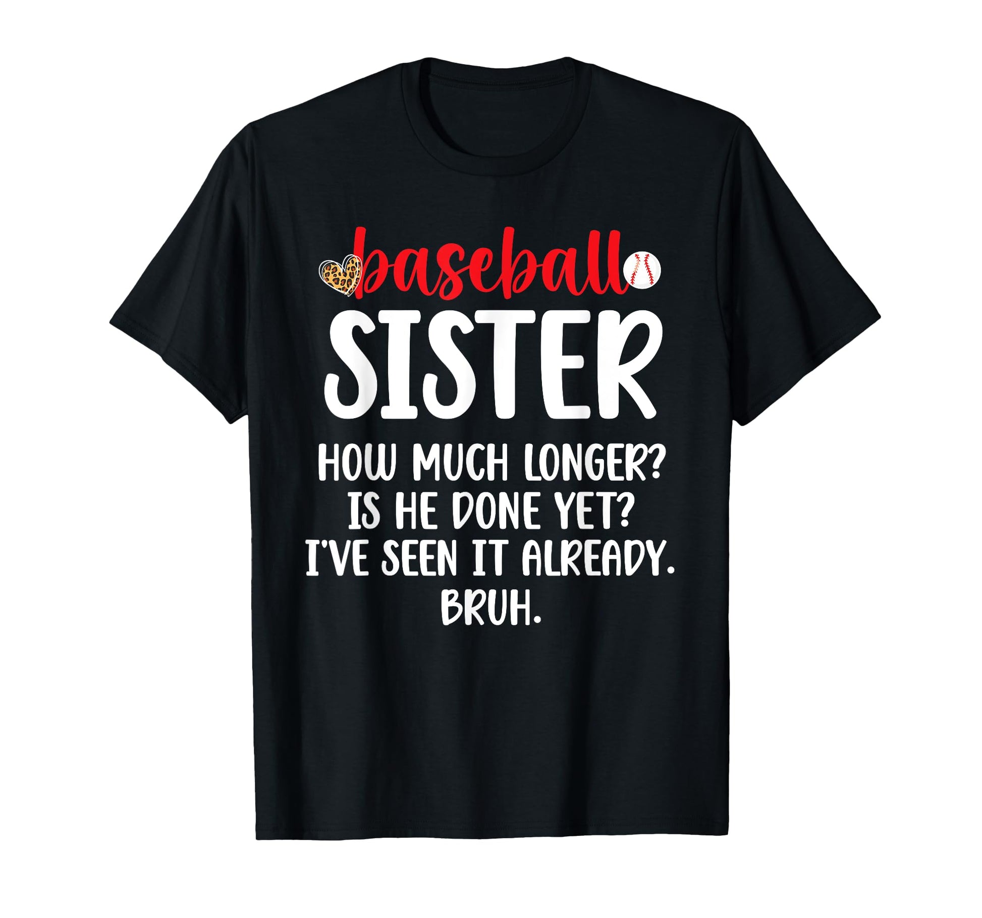 Baseball Sister Baseball Players Sister T-Shirt - Streetwear Style Unisex - T-Shirt, Sweatshirt, Hoodie