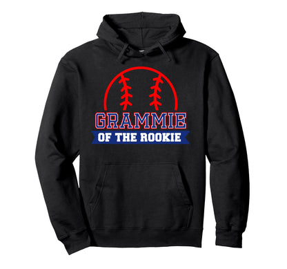 Grammie Rookie 1St Birthday Baseball Hoodie - Unique Graphic for Adults - T-Shirt, Sweatshirt, Hoodie