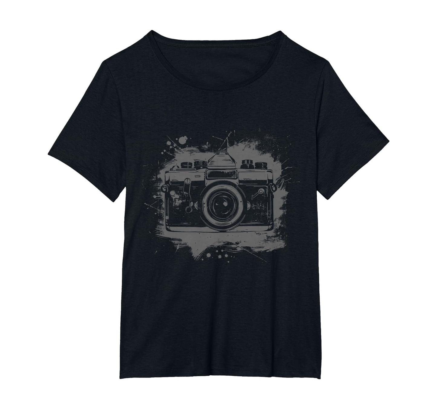 Camera Photography Watercolor Art T-Shirt - Graphic Print Men Women - T-Shirt, Sweatshirt, Hoodie