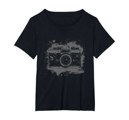 Camera Photography Watercolor Art T-Shirt - Graphic Print Men Women - T-Shirt, Sweatshirt, Hoodie