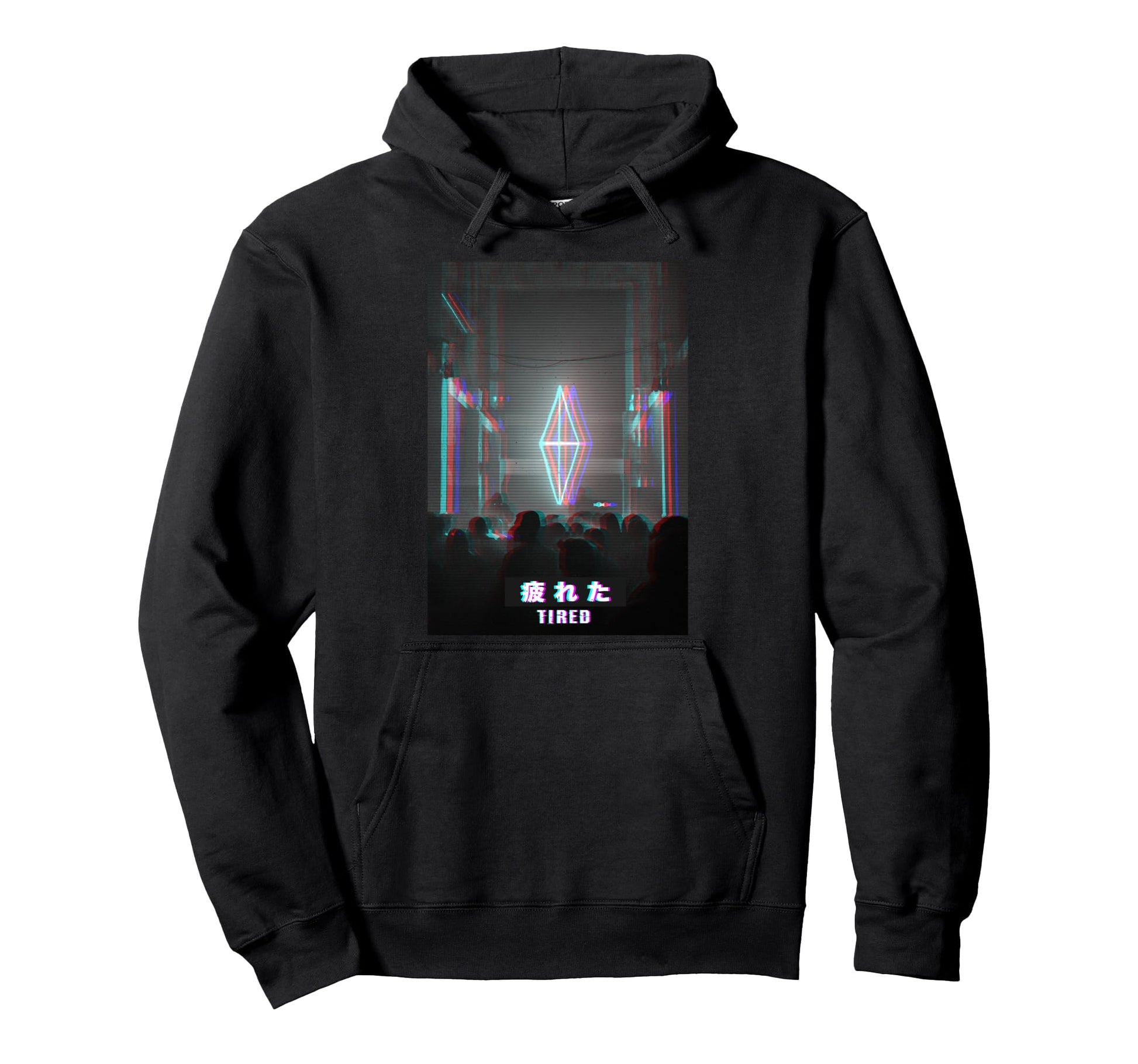 Aesthetic Vaporwave Japan 80S Meme Sad Hoodie - Custom Art Print Men Women - T-Shirt, Sweatshirt, Hoodie