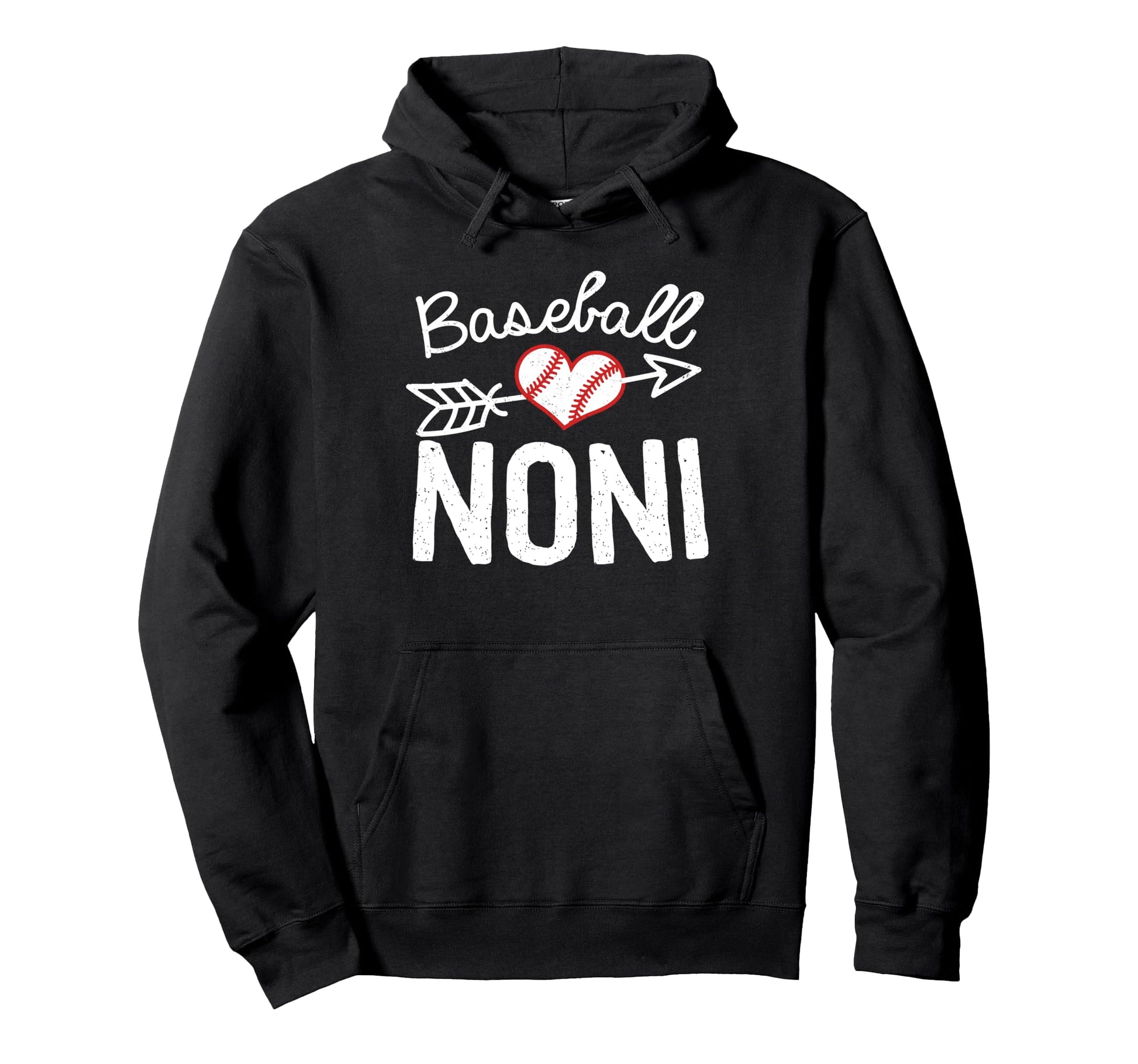 Baseball Noni Grandma Hoodie - Aesthetic Graphic for Adults - T-Shirt, Sweatshirt, Hoodie