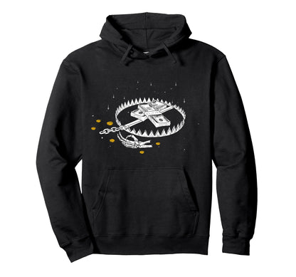 Money Trap Aesthetic Edgy Streetwear Hoodie - Novelty Apparel Men Women - T-Shirt, Sweatshirt, Hoodie