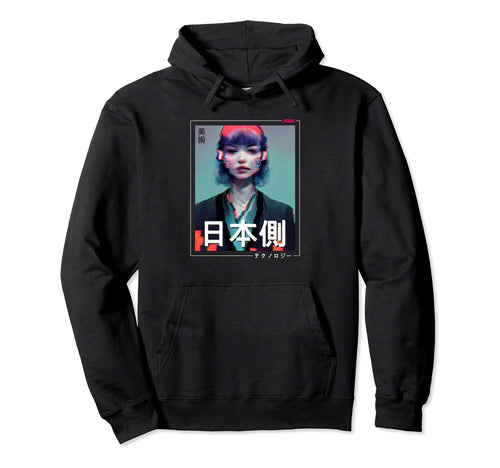 Cyberpunks Tokyo Indie Lofi Japan Hoodie - Streetwear Style for Adults - T-Shirt, Sweatshirt, Hoodie