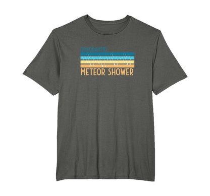 Stripes Quadrantid Meteor Shower T-Shirt - Graphic Print for Adults - T-Shirt, Sweatshirt, Hoodie