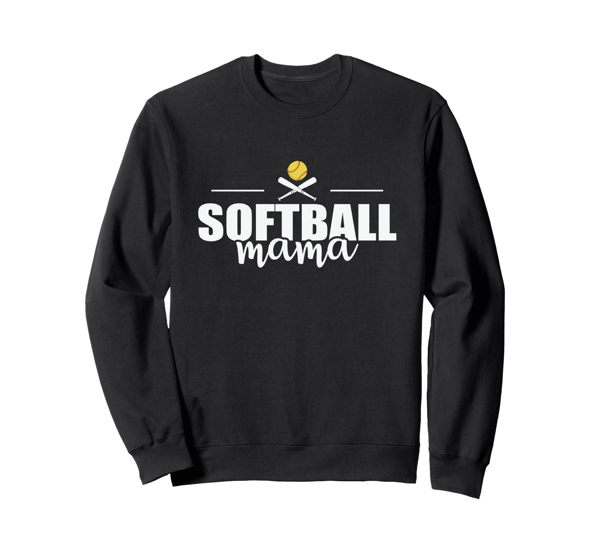 Softball Mom Sports Team Home Run Sweatshirt - Unique Graphic Unisex - T-Shirt, Sweatshirt, Hoodie