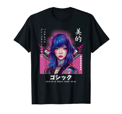 Japanese Motorcycle Biker Tattoo T-Shirt - Trendy Graphic Men Women - T-Shirt, Sweatshirt, Hoodie