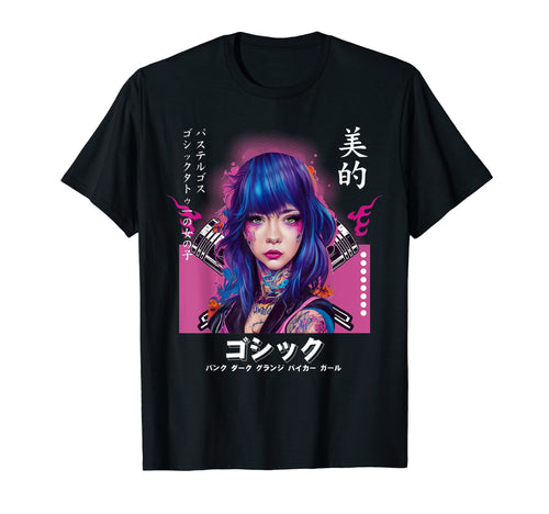 Japanese Motorcycle Biker Tattoo T-Shirt - Trendy Graphic Men Women - T-Shirt, Sweatshirt, Hoodie