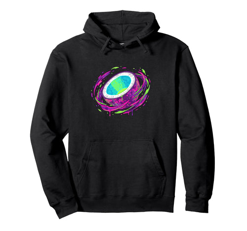 Coconut Galaxy Tropical Gamer Aesthetic Hoodie - Graphic Print for Adults - T-Shirt, Sweatshirt, Hoodie