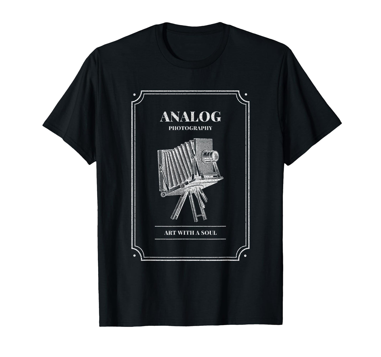 Analog Photography Art Soul Camera T-Shirt - Fun Novelty Design Unisex - T-Shirt, Sweatshirt, Hoodie