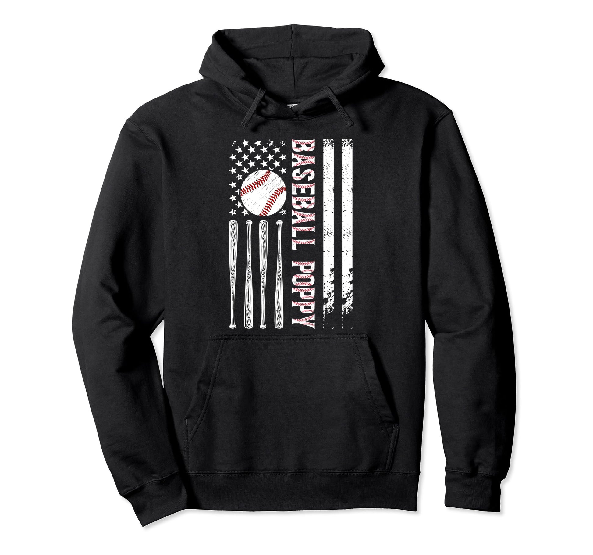 Baseball Poppy Baseball Player Poppy Hoodie - Streetwear Style Men Women - T-Shirt, Sweatshirt, Hoodie
