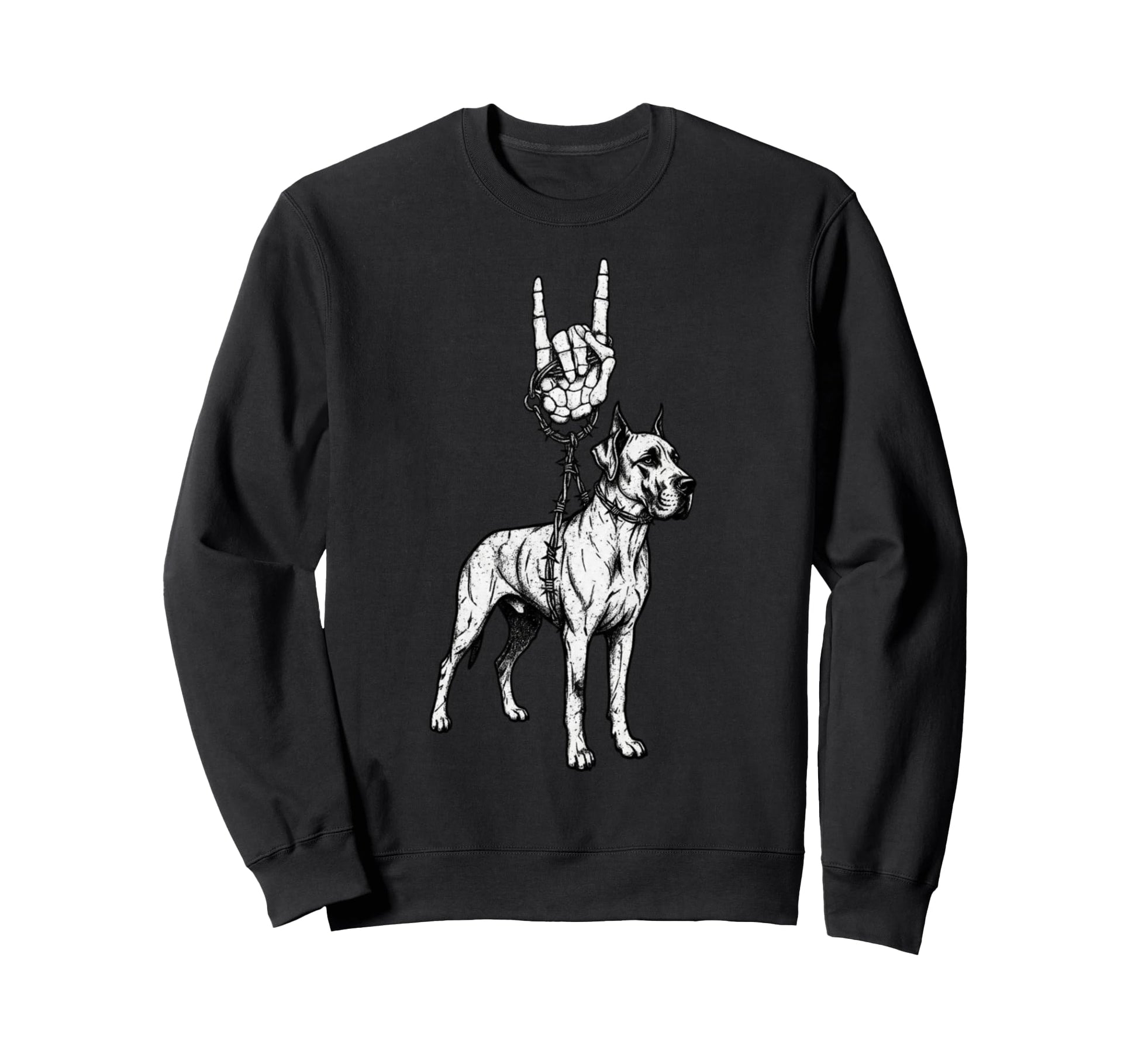 Great Dane Dog Breeder Alt Metal 90S Sweatshirt - Custom Art Print Unisex - T-Shirt, Sweatshirt, Hoodie
