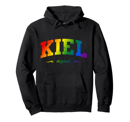 Kiel Schleswig Holstein Lgbtqai Rainbow Hoodie - Graphic Print for Adults - T-Shirt, Sweatshirt, Hoodie
