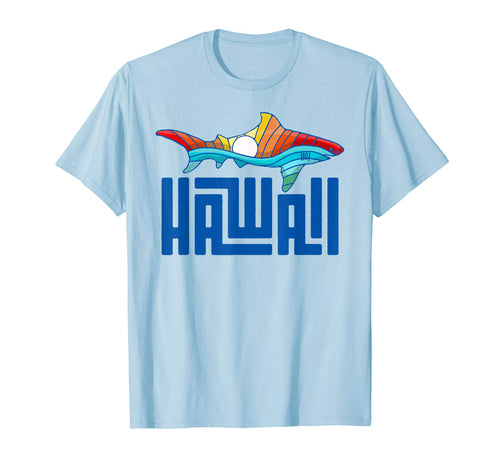 Hawaii Rainbow Shark T-Shirt - Fun Novelty Design for Adults - T-Shirt, Sweatshirt, Hoodie