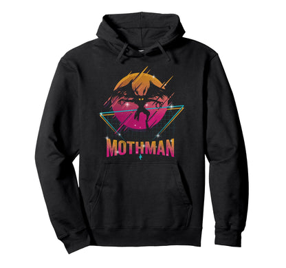 Vaporwave Aesthetic Mothman Hoodie - Casual Everyday Wear Men Women - T-Shirt, Sweatshirt, Hoodie
