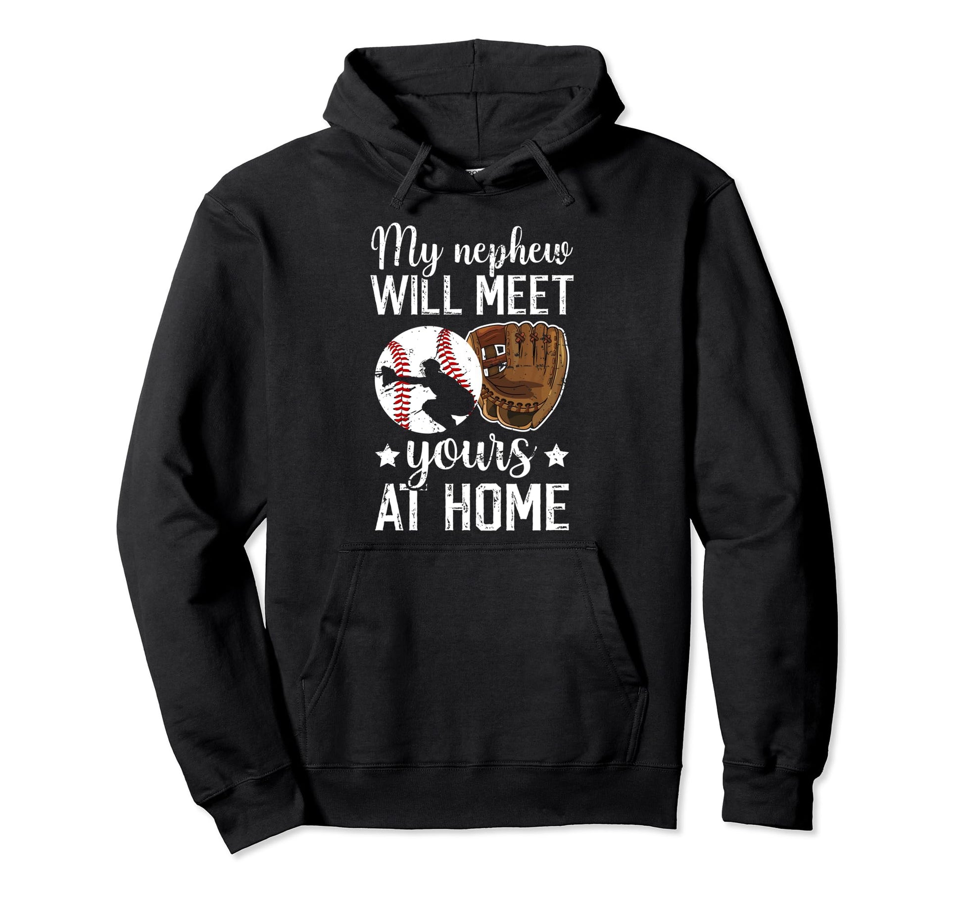 Home Baseball Catcher Aunt Baseball Catcher Hoodie - Novelty Apparel Unisex - T-Shirt, Sweatshirt, Hoodie