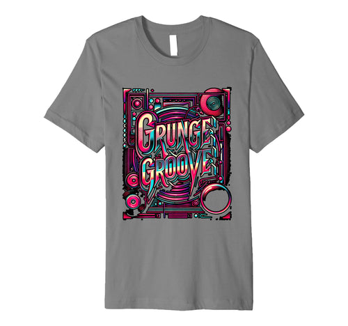Grunge Groove 90S Alternative Rock T-Shirt - Custom Art Print Men Women - T-Shirt, Sweatshirt, Hoodie