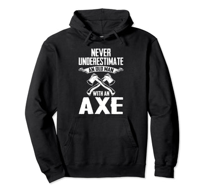 Indoor Hatchet Throwing Dad Fathers Day Hoodie - Custom Art Print Unisex - T-Shirt, Sweatshirt, Hoodie