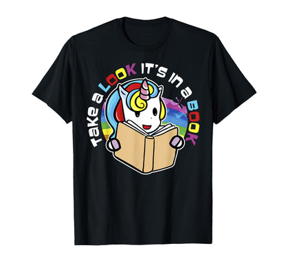 Love Reading Love Rainbows Gift Rainbow T-Shirt - Novelty Apparel Unisex - T-Shirt, Sweatshirt, Hoodie