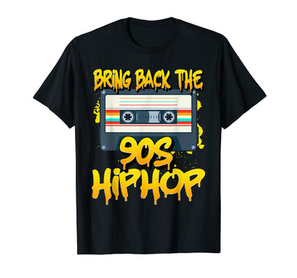 90S Hip Hop Rap Graffiti Nostalgia Old T-Shirt - Fun Novelty Design Unisex - T-Shirt, Sweatshirt, Hoodie