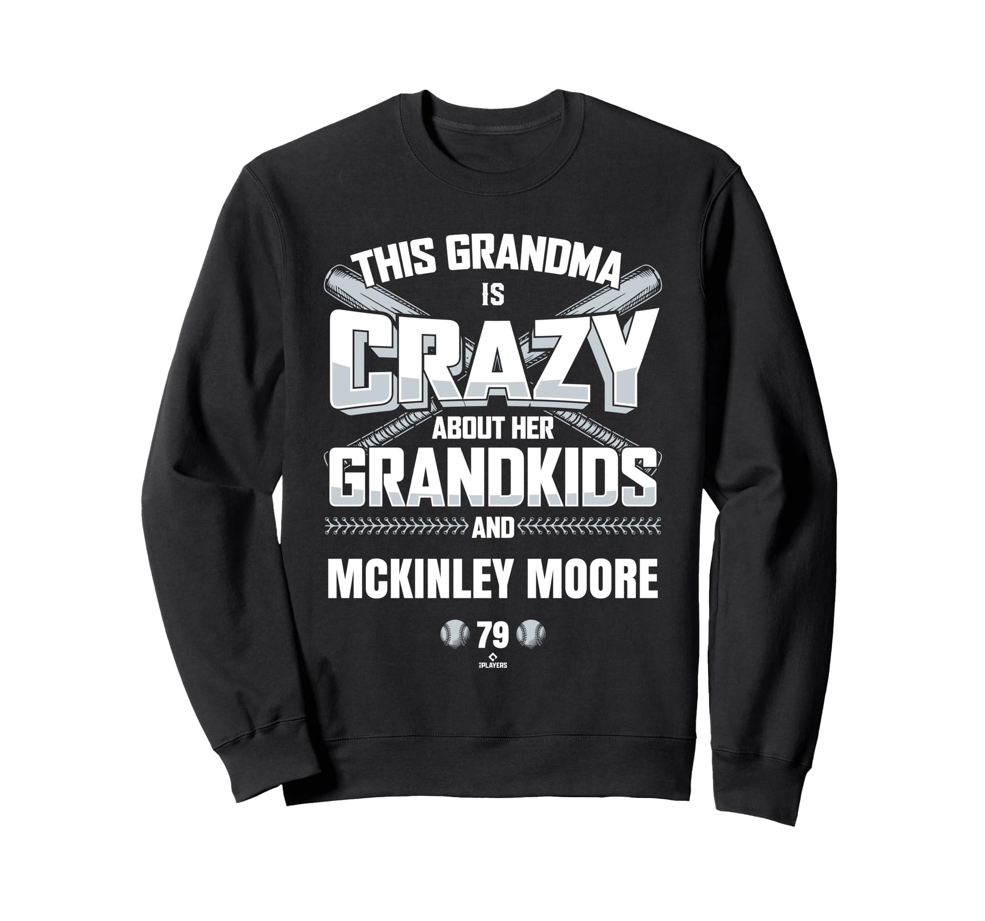 Grandma Crazy Mckinley Moore New York Sweatshirt - Trendy Graphic Unisex - T-Shirt, Sweatshirt, Hoodie