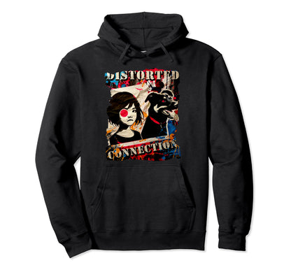 Funny And Dog Graffiti Grunge 90S Hoodie - Streetwear Style Unisex - T-Shirt, Sweatshirt, Hoodie