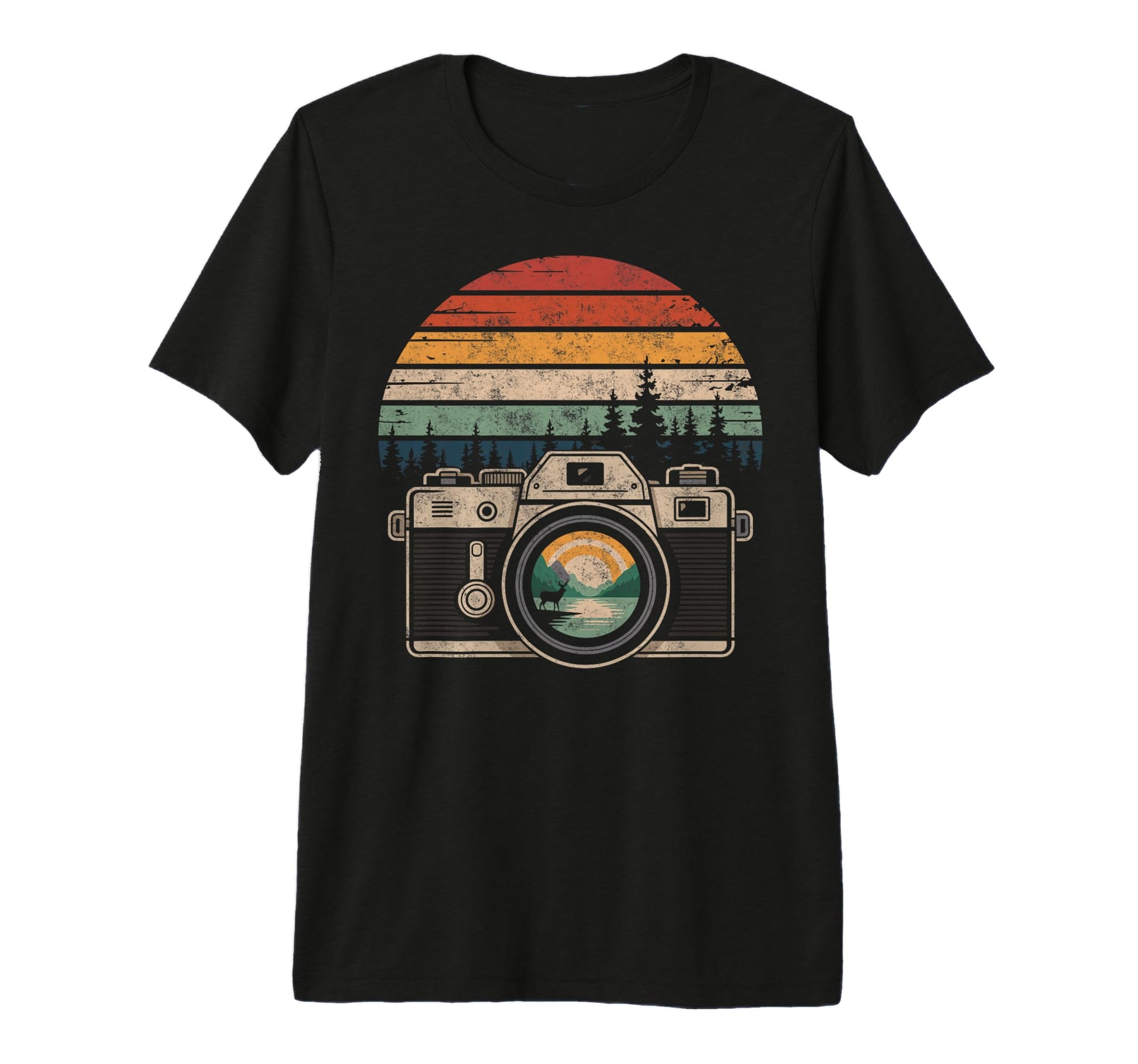 Photo Camera Nature Photographer T-Shirt - Trendy Graphic Men Women - T-Shirt, Sweatshirt, Hoodie