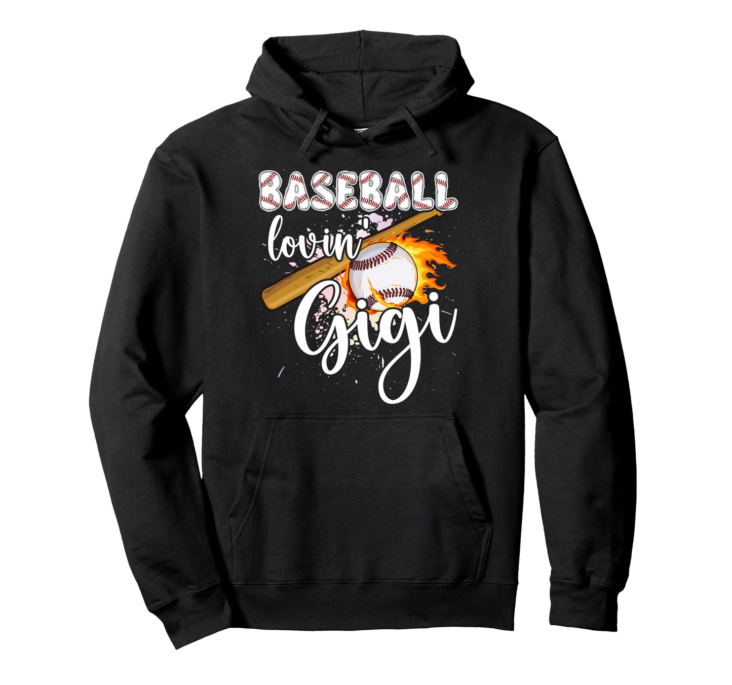 Baseball Lovin Gigi Baseball Gigi Hoodie - Minimalist Print for Adults - T-Shirt, Sweatshirt, Hoodie