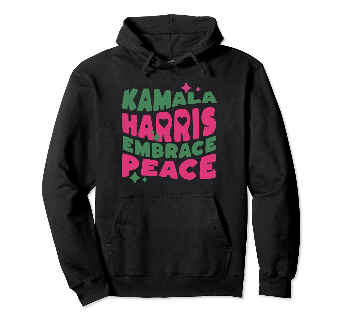 Kamala Harris Tim Walz 2024 Boho Hoodie - Streetwear Style for Adults - T-Shirt, Sweatshirt, Hoodie