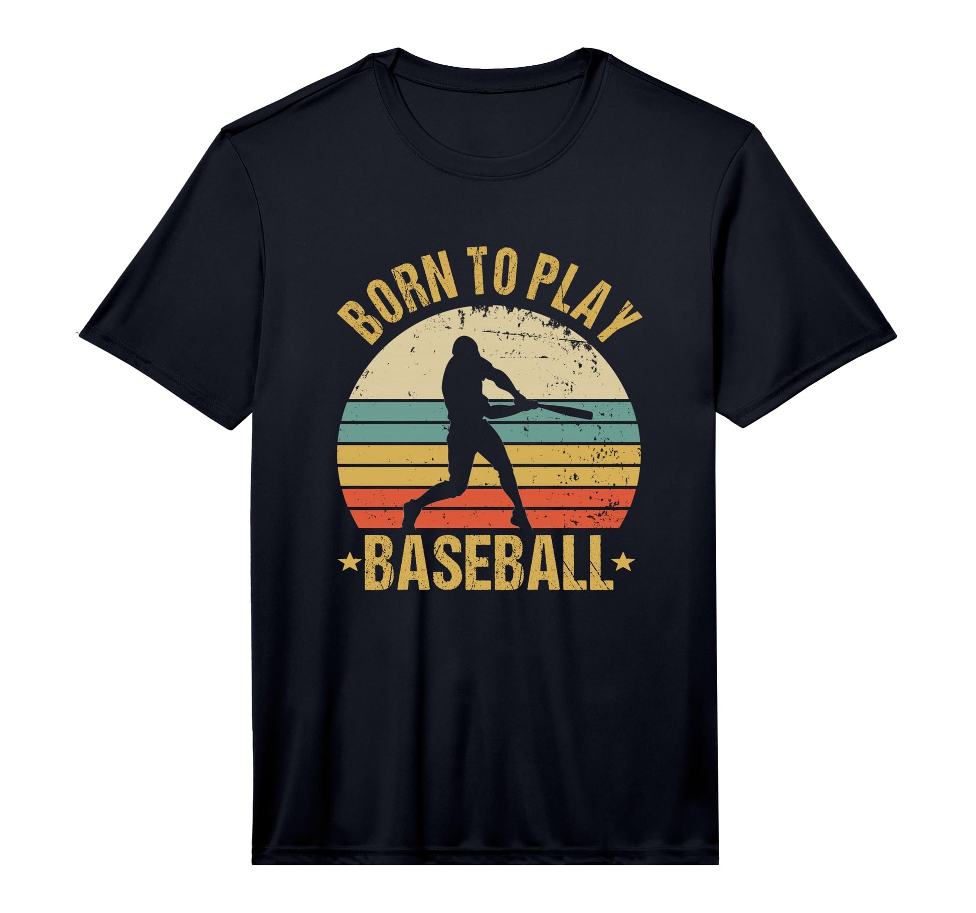 Born To Play Baseball Baseball T-Shirt - Trendy Graphic Men Women - T-Shirt, Sweatshirt, Hoodie