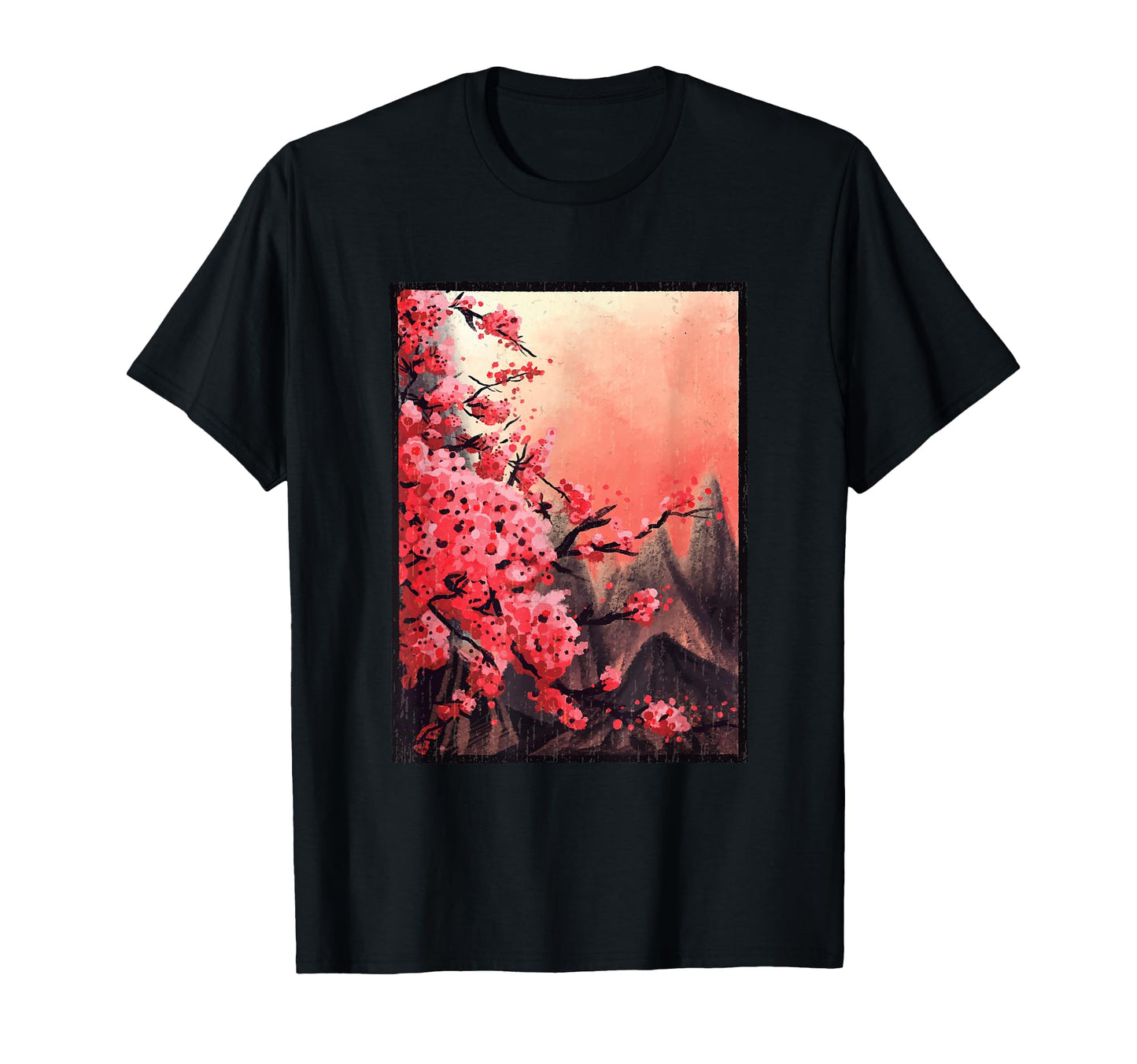 Vaporwave Aesthetic Japanese Cherry T-Shirt - Unique Graphic Men Women - T-Shirt, Sweatshirt, Hoodie