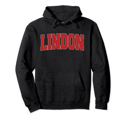 Lindon Ut Utah Varsity Usa Sports Hoodie - Fun Novelty Design Unisex - T-Shirt, Sweatshirt, Hoodie