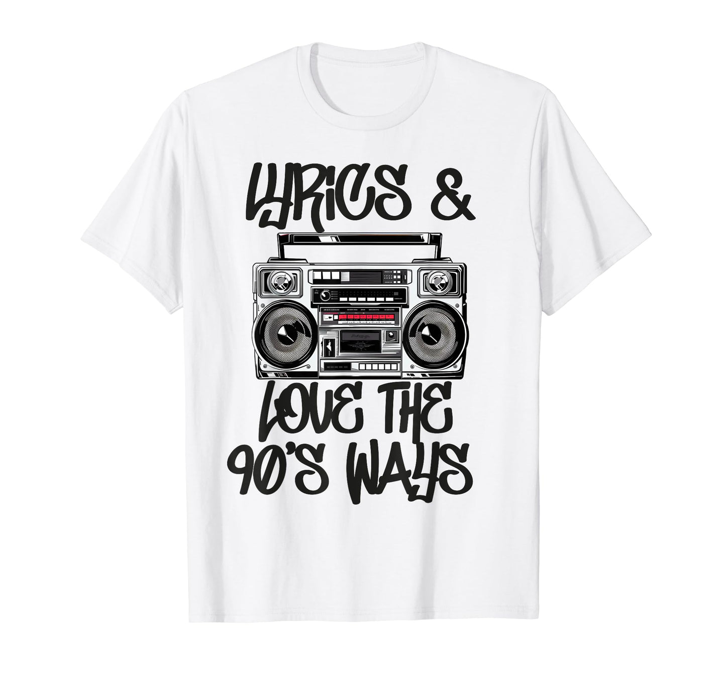Hip Hop Old School 90S Rap 50Th Year T-Shirt - Custom Art Print Unisex - T-Shirt, Sweatshirt, Hoodie