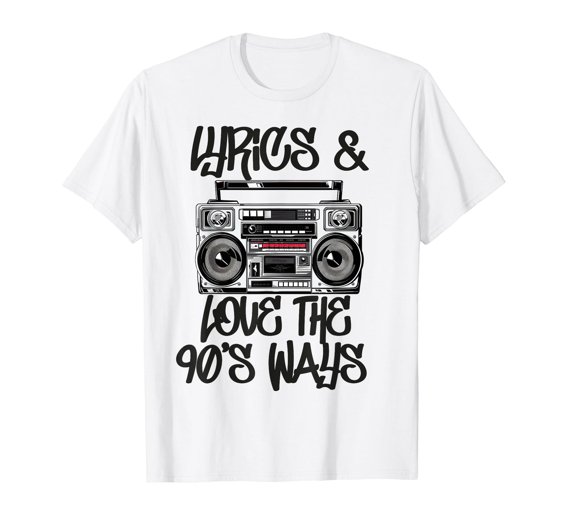 Hip Hop Old School 90S Rap 50Th Year T-Shirt - Custom Art Print Unisex - T-Shirt, Sweatshirt, Hoodie