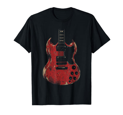 Electric Guitar Rock N Roll Rock Band T-Shirt - Fun Novelty Design Unisex - T-Shirt, Sweatshirt, Hoodie