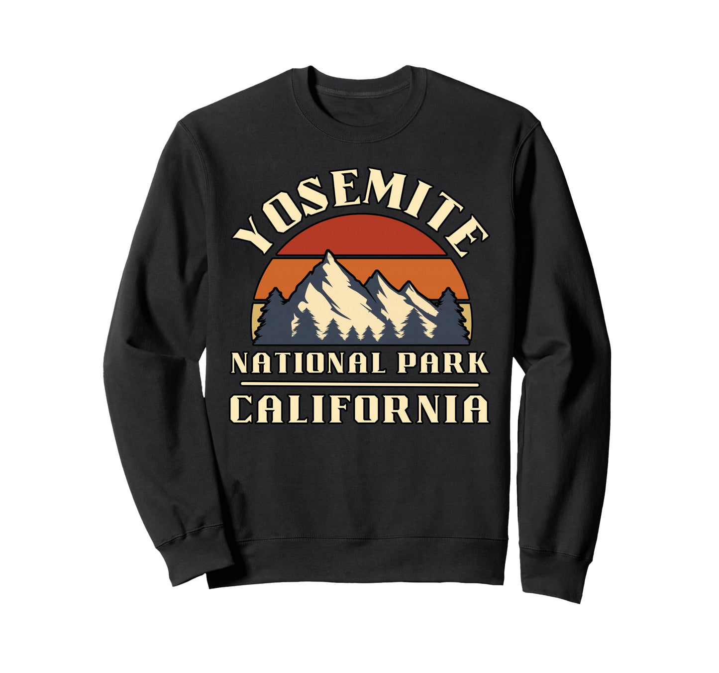 Yosemite National Park California Usa Outdoor Hoodie - Graphic Print Unisex - T-Shirt, Sweatshirt, Hoodie