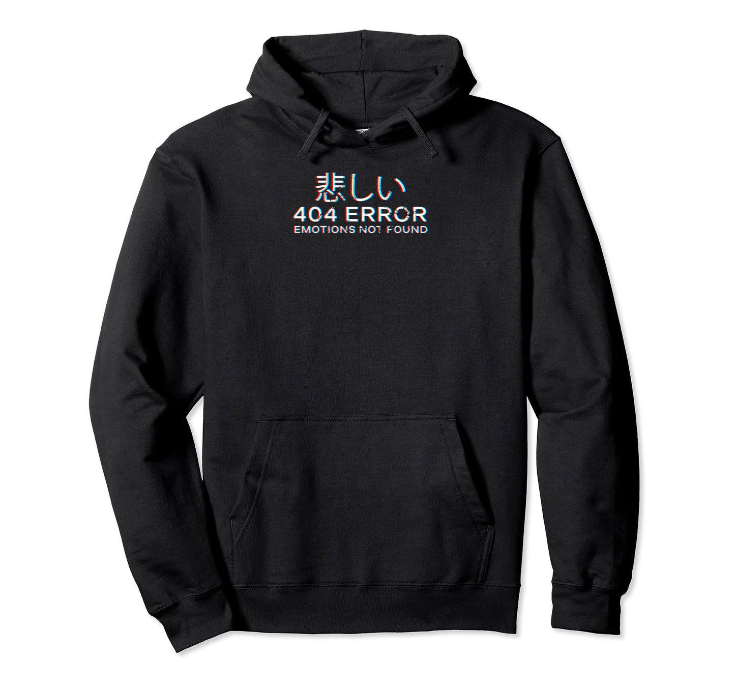 Emotions 404 Error Vaporwave E E Hoodie - Minimalist Print for Adults - T-Shirt, Sweatshirt, Hoodie
