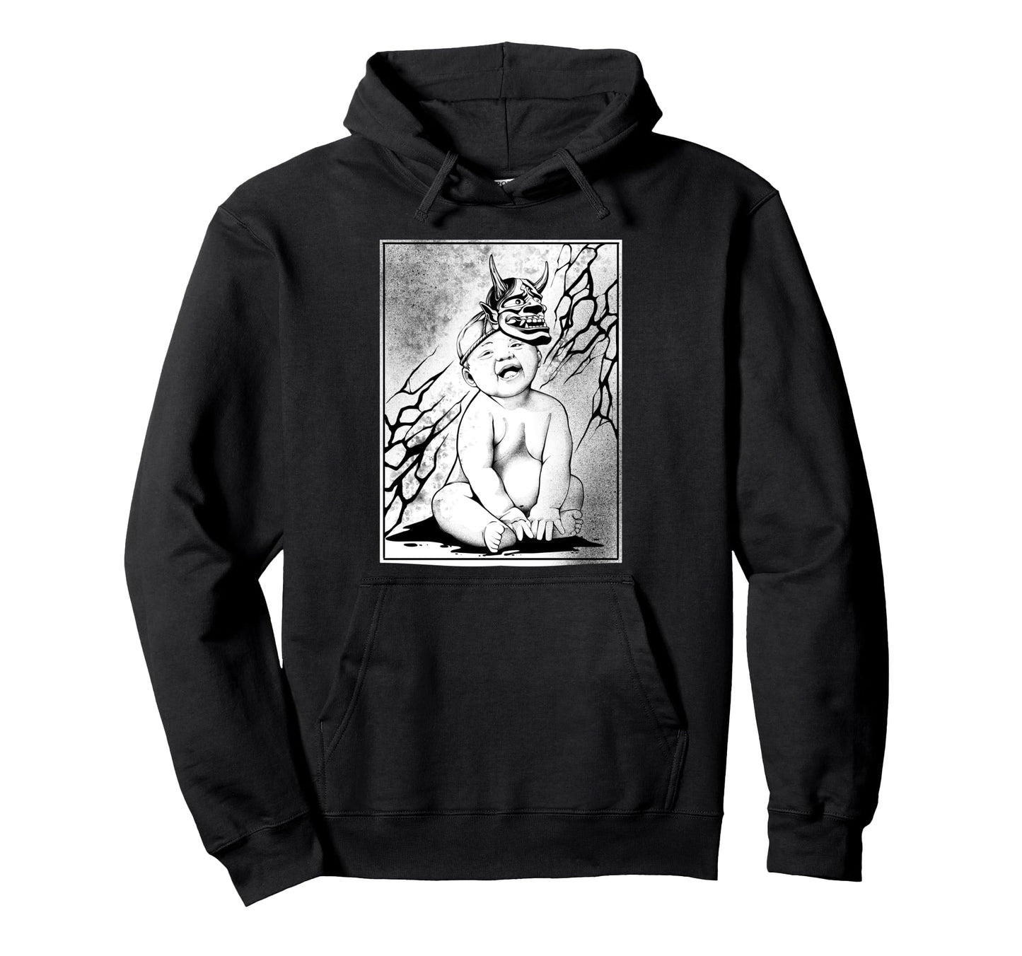 Occult Evil Dark Art 666 Satanic Goth Hoodie - Trendy Graphic for Adults - T-Shirt, Sweatshirt, Hoodie