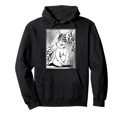 Occult Evil Dark Art 666 Satanic Goth Hoodie - Trendy Graphic for Adults - T-Shirt, Sweatshirt, Hoodie