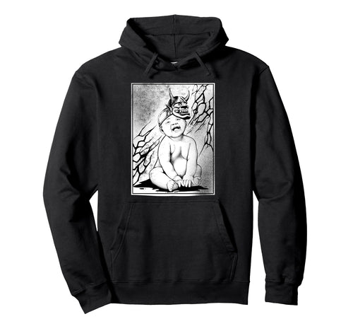 Occult Evil Dark Art 666 Satanic Goth Hoodie - Trendy Graphic for Adults - T-Shirt, Sweatshirt, Hoodie