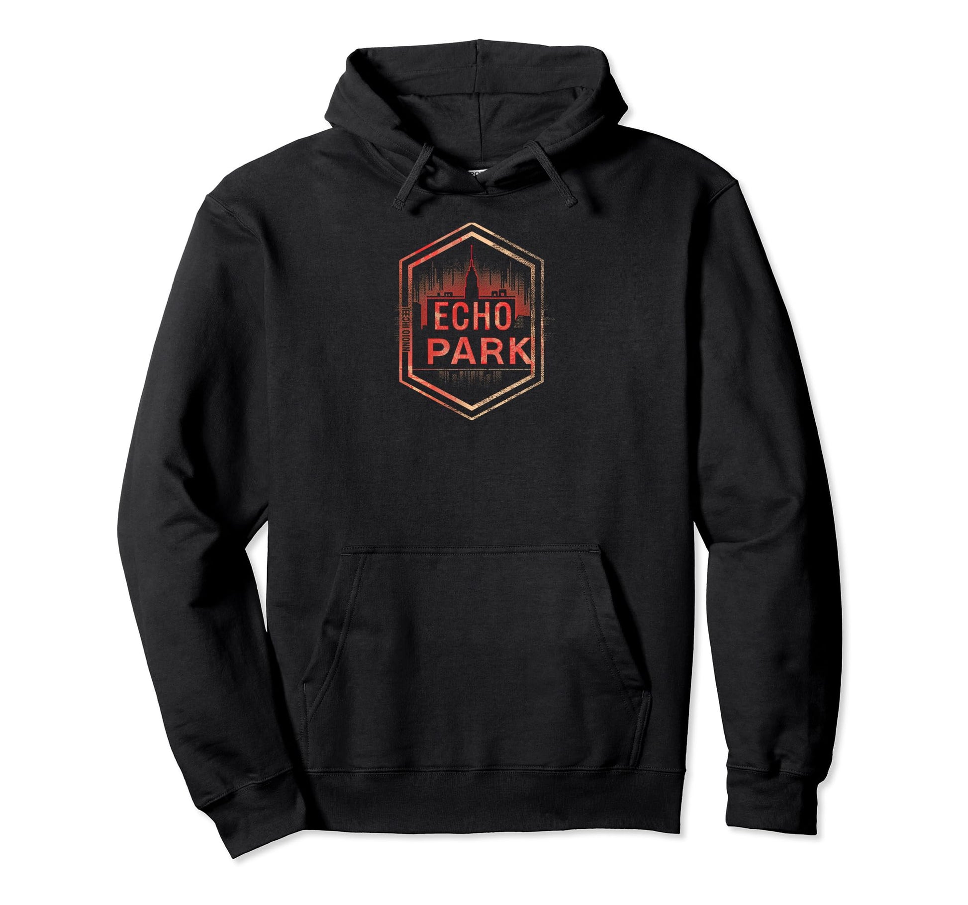 Echo Park Grit 90S Grunge Urbandecay Mens Hoodie - Unique Graphic Unisex - T-Shirt, Sweatshirt, Hoodie