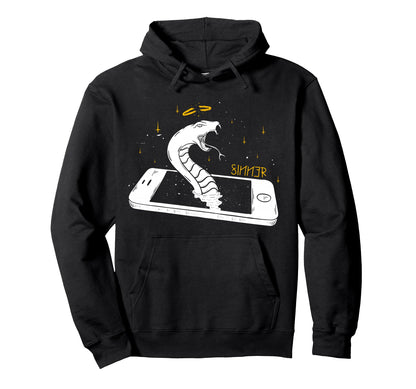 Sinner Snake Phone Aesthetic Edgy Hoodie - Streetwear Style Unisex - T-Shirt, Sweatshirt, Hoodie