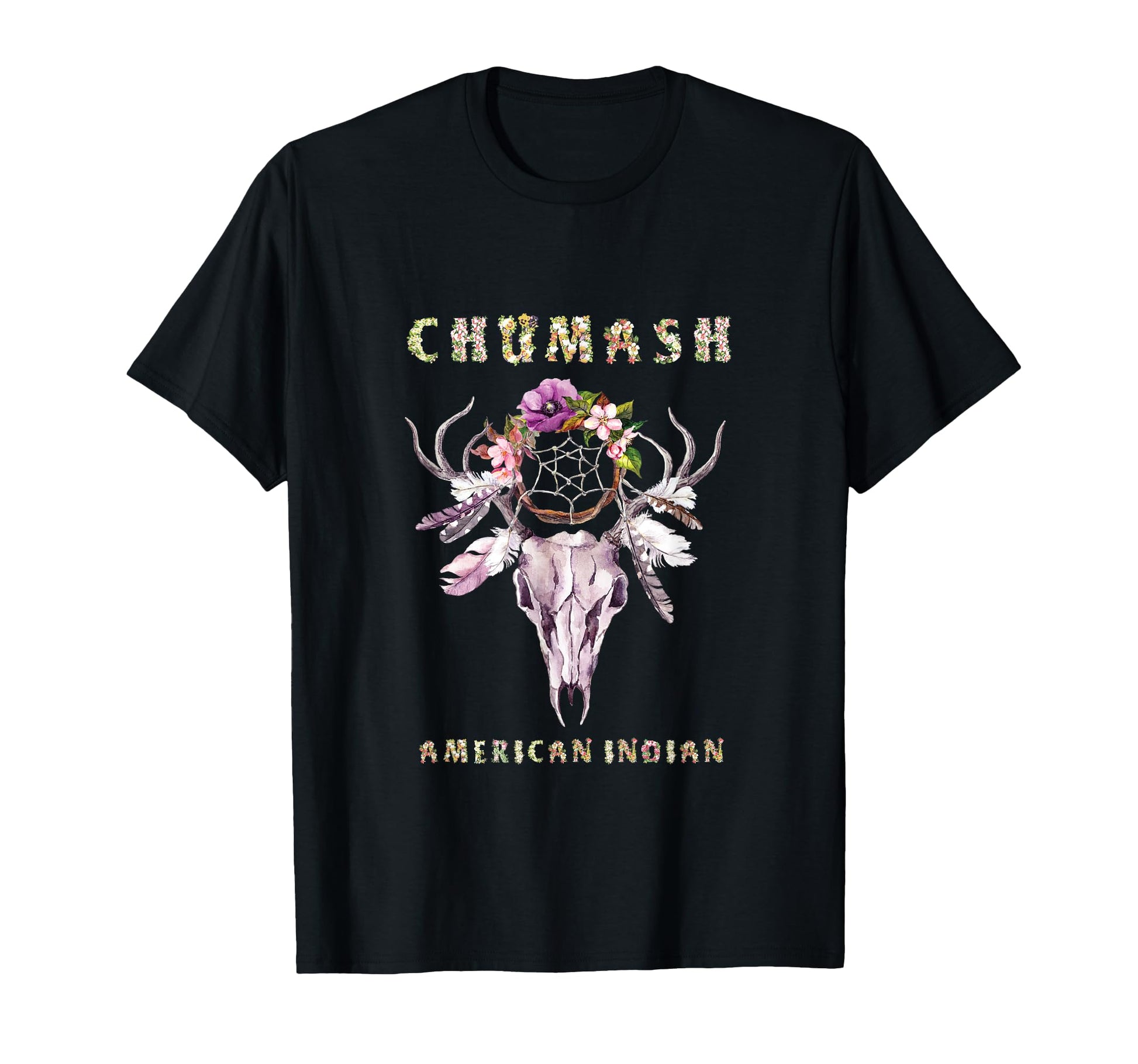 Chumash American Indian Tribe Boho T-Shirt - Trendy Graphic for Adults - T-Shirt, Sweatshirt, Hoodie