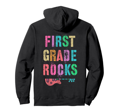 Hello 1St Grade Rocks Teacher Team First Hoodie - Aesthetic Graphic Unisex - T-Shirt, Sweatshirt, Hoodie